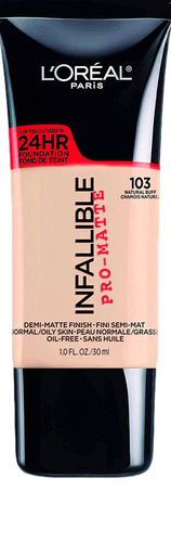 [24079914] Base de Maquillaje Infallible Pro-Matte tono Natural Buff 30 ml LOreaal Paris Maquillaje