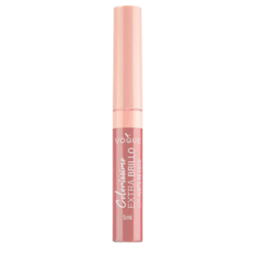 [24079940] BRILLO LABIAL VOGUE COLORISSIMO EXTRA BRILLO ROSE 5 ML