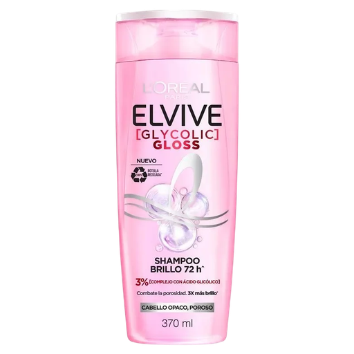 [24079960] SHAMPOO ELVIVE GLYCO GLOSS 370ML