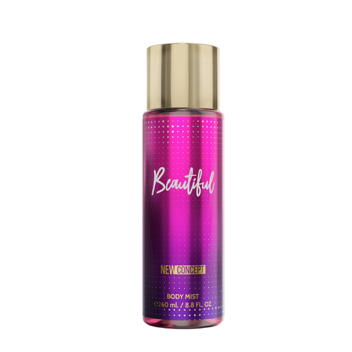 [240914006] BODY MIST  NEW CONCEPT PERFUMADO BEAUTIFUL MUJER - 1062*  260 ML 