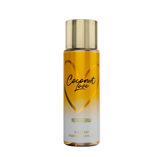 [240914007] BODY MIST  NEW CONCEPT PERFUMADO COCONUT LOVE MUJER - 1068*  260 ML