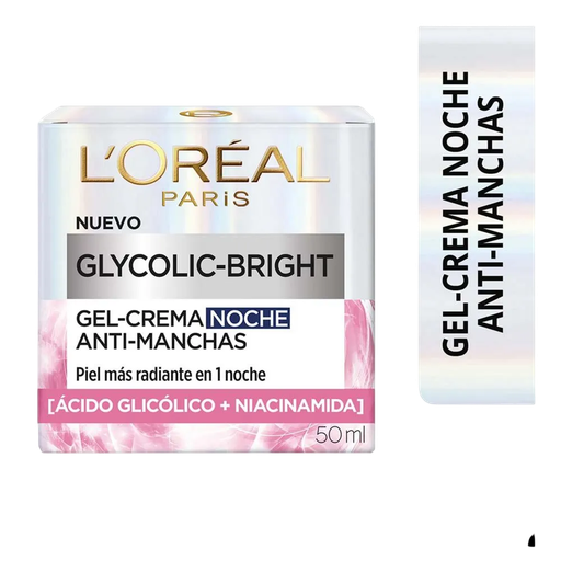 [24101008] CREMA LOREAL FACIAL NOCHE GLYCOLIC-BRIGHT+NIACINAMIDAX