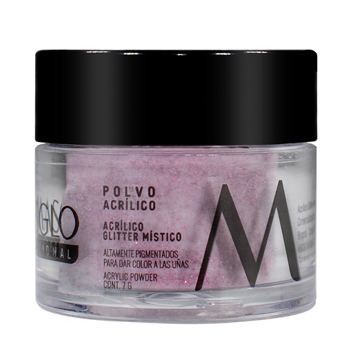 [24101112] POLVO ACRILICO MASGLO GLITTER MISTICO X 7 G