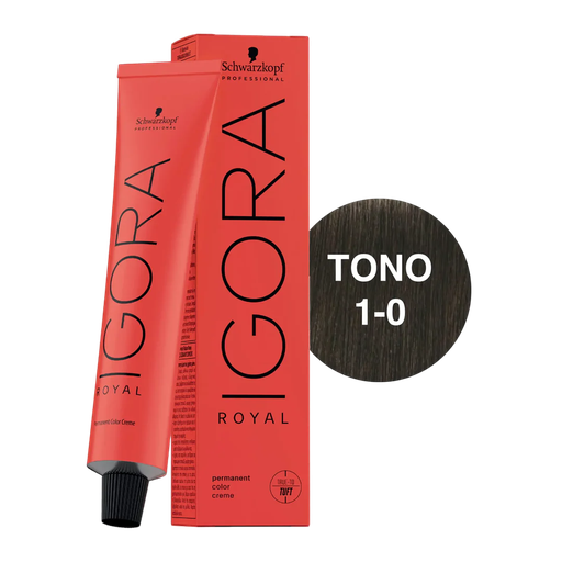 [24112110] TINTE IGORA ROYAL 1-0  X 60 ML