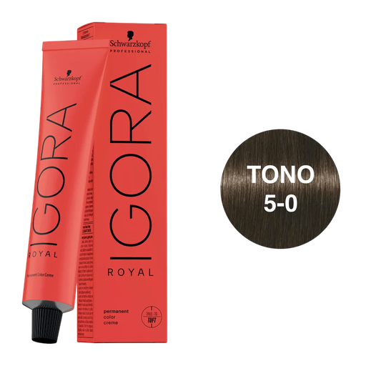 [24112113] TINTE IGORA ROYAL 5-0  X 60 ML