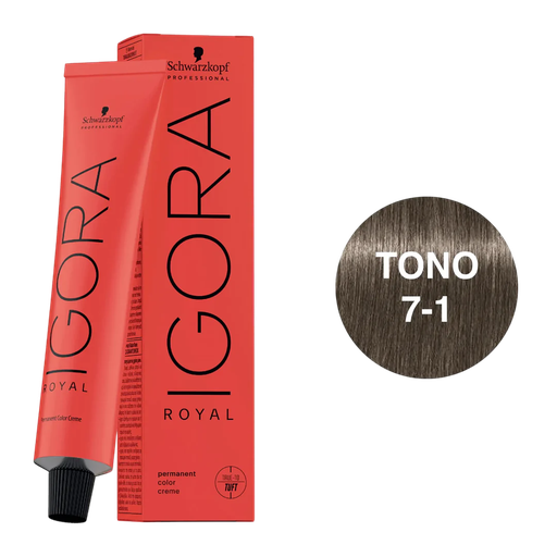 [24112126] TINTE IGORA ROYAL 7-1 X 60 ML
