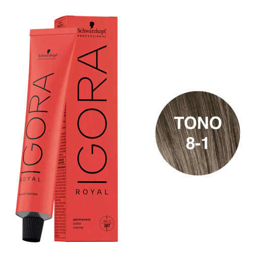[24112127] TINTE IGORA ROYAL 8-1 X 60 ML