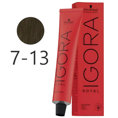 [24112131] TINTE IGORA ROYAL 7-13  X 60 ML