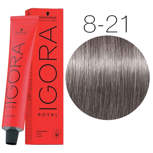 [24112137] TINTE IGORA ROYAL 8-21  X 60 ML