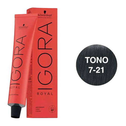 [24112138] TINTE IGORA ROYAL 7-21  X 60 ML