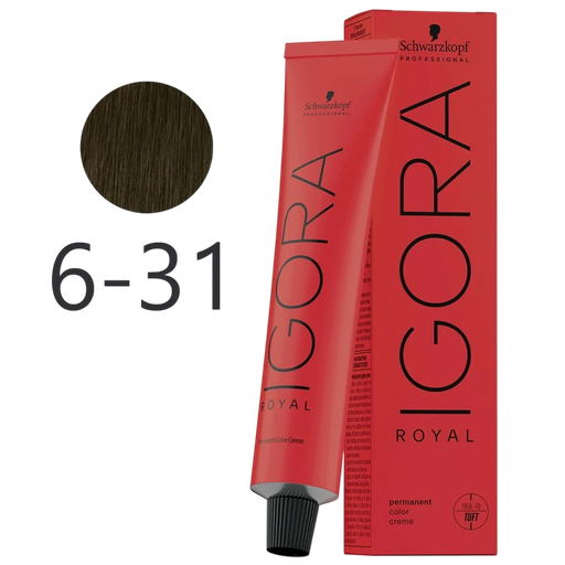 [24112140] TINTE IGORA ROYAL 6-31  X 60 ML