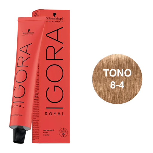 [24112144] TINTE IGORA ROYAL 8-4 X 60 ML