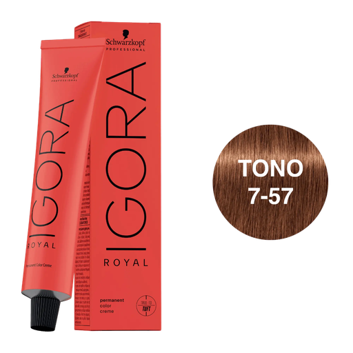 [24112158] TINTE IGORA ROYAL 7-57  X 60 ML