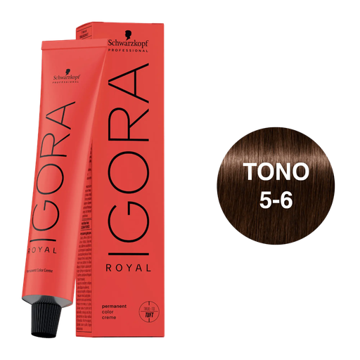[24112161] TINTE IGORA ROYAL 5-6 X 60 ML