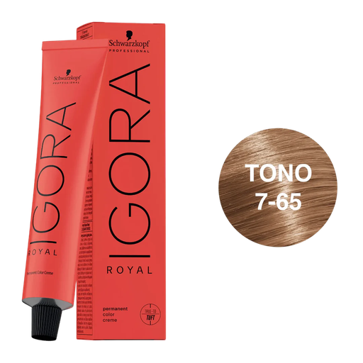 [24112168] TINTE IGORA ROYAL 7-65  X 60 ML