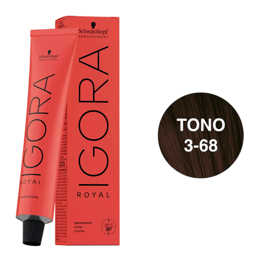 [24112172] TINTE IGORA ROYAL 3-68  X 60 ML