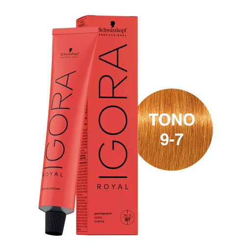 [24112176] TINTE IGORA ROYAL 9-7 X 60 ML