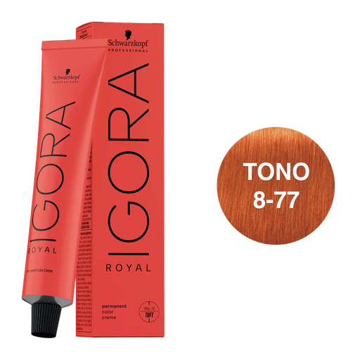 [24112177] TINTE IGORA ROYAL 8-77  X 60 ML