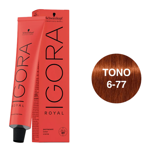 [24112179] TINTE IGORA ROYAL 6-77  X 60 ML