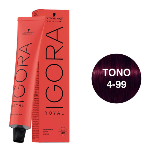 [24112184] TINTE IGORA ROYAL 4-99  X 60 ML