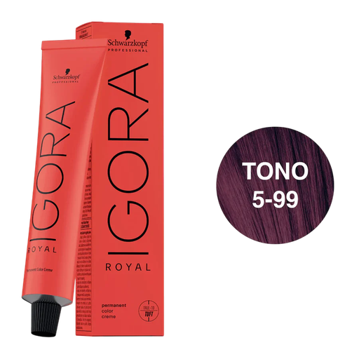 [24112185] TINTE IGORA ROYAL 5-99  X 60 ML