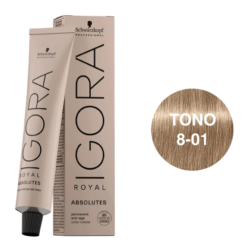 [24112189] TINTE IGORA ROYAL 8-01  X 60 ML