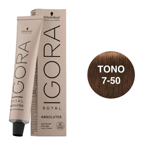 [24121002] TINTE IGORA ROYAL 7-50 X 60 ML