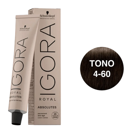 [24121006] TINTE IGORA ROYAL 4-60  X 60 ML