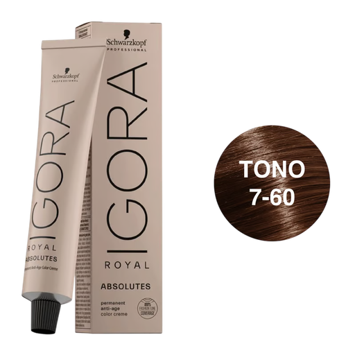 [24121009] TINTE IGORA ROYAL 7-60  X 60 ML