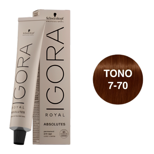 [24121012] TINTE IGORA ROYAL 7-70  X 60 ML