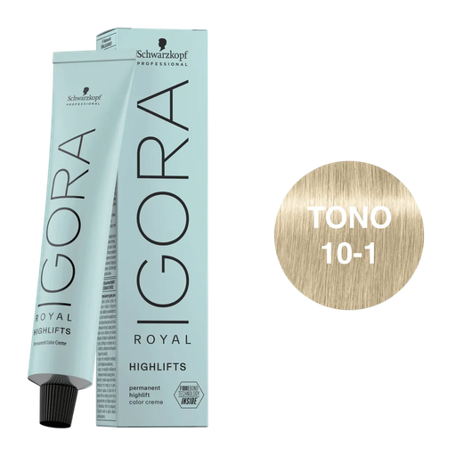 [24121017] TINTE IGORA ROYAL 10-1 RUBIO PLATINO CENIZA X 60 ML
