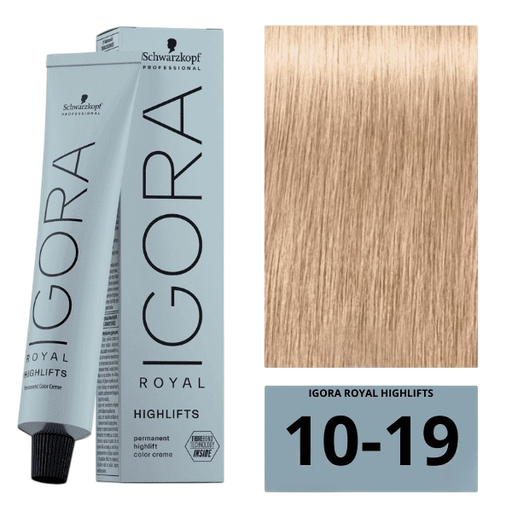 [24121018] TINTE IGORA ROYAL 10-19  X 60 ML