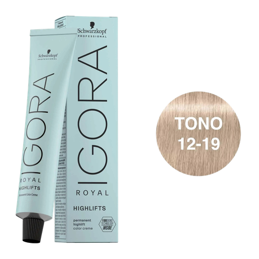 [24121025] TINTE IGORA ROYAL 12-19  X 60 ML
