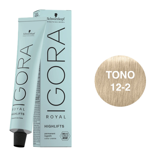 [24121026] TINTE IGORA ROYAL 12-2 SUPERACLARANTE HUMO  X 60 ML