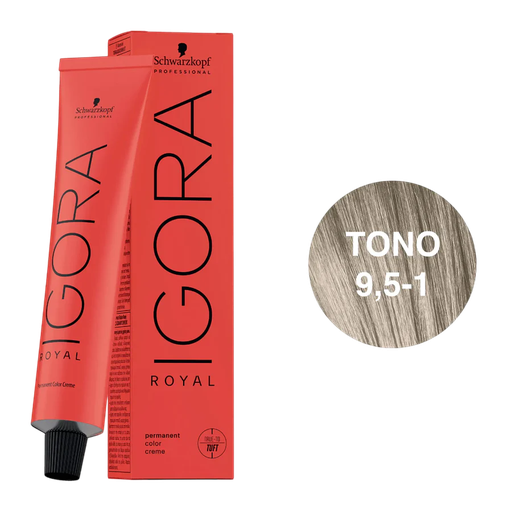 [24121029] TINTE IGORA ROYAL 9.5-1  X 60 ML