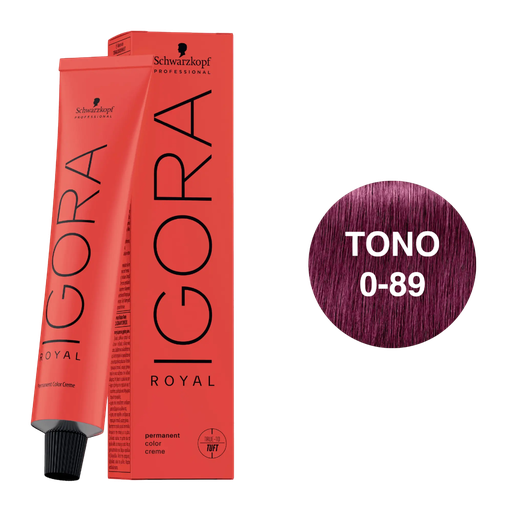 [24121040] TINTE IGORA ROYAL 0-89  X 60 ML