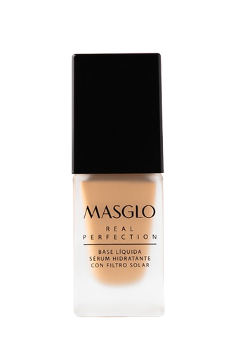 [25031046] BASE LIQ MASGLO REAL PERFECTION CLARO 1 X 20 G
